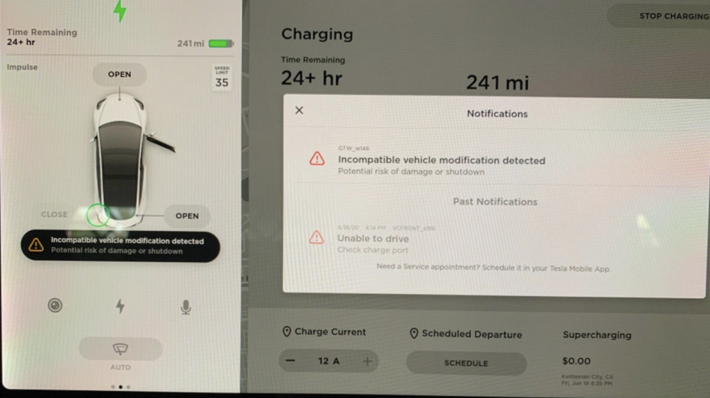 Tesla Plug-in Performance Hack Crack Down Tesla Plug-in Performance Hack Crack Down