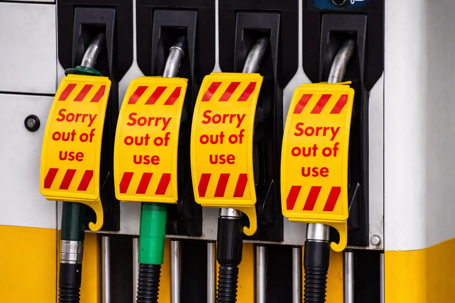 Temporary Electric Vehicles During Potential Fuel Shortage Issues